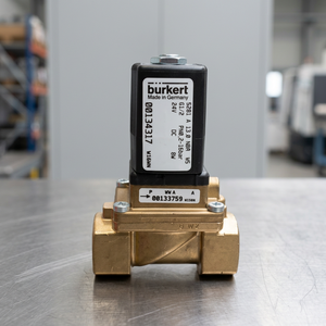 Vanne solénoïde Burkert 00134317 G1/2 24V DC 2-16Bar Fabriquée en Allemagne - Product Image 3