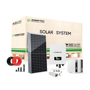 <span class=keywords><strong>Kit</strong></span> de système <span class=keywords><strong>solaire</strong></span> hybride complet pour toute la maison 3Kw 5Kw 8Kw 10Kw 3 phases 6Kw Système d'énergie <span class=keywords><strong>solaire</strong></span> avec panneau <span class=keywords><strong>solaire</strong></span> et onduleur à batterie - Product Image 2