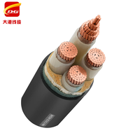Cable de alimentación Xlpe blindado de voltaje medio Yjv22/yjv32/yjv Cable de control Yjv Cable de alimentación aislado de PVC