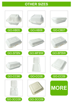 Assiettes biodégradables de 7 pouces, jetables, compostables, en bagasse, vaisselle écologique pour la restauration, les fêtes et les plats à emporter