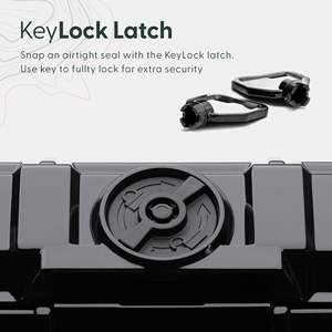 Échantillon gratuit étui rigide en plastique ABS de survie en plein air boîte de séchage étanche pour kayak plongée étui d'étanchéité antichoc OEM et ODM - Product Image 6