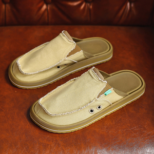 Chaussons en toile pour hommes, style mules décontractées, durables, grandes tailles 39-<span class=keywords><strong>47</strong></span> - Product Image 6