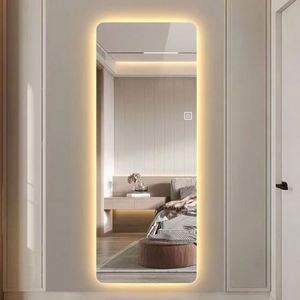 Espejo de Pared con Marco de Aleación de Aluminio de Alta Calidad, Estilo Moderno y Delgado para Decoración de Sala de Estar y Vestidor, Tendencia 2025 - Product Image 3