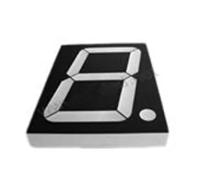 large size 7 segment single color led numeric display 1digit common anode