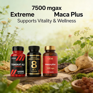 Capsule Energizzanti Maschili Maca <span class=keywords><strong>Tongkat</strong></span> <span class=keywords><strong>Ali</strong></span> Xilaizhi per Adulti, 90 Capsule - Product Image 4