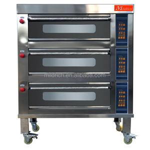MILDRICH เชิงพาณิชย์เตาอบเบเกอรี่สำหรับขาย/หรูหราไฟฟ้าสามดาดฟ้าหกถาดขนมปังเตาอบที่มีประตูกระจก - Product Image 6