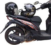 Youpin de verrouillage noir pour moto et Scooter, ensemble broche robuste, verrouillage de casque, motocyclette