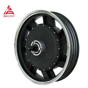 Moteur de moyeu sans balais <span class=keywords><strong>QSMOTOR</strong></span> 17X3.5 pouces 8000W V3 72V/96V, nouveau, étanche IP66, pour scooter électrique à grande vitesse (120-150 km/h) - Product Image 3