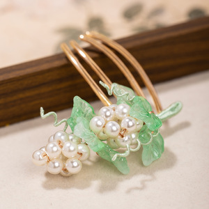 Accesorios para el cabello de estilo antiguo, Hanfu, estilo de corte, estilo Tang, elegante, versátil, peineta sencilla, horquilla en forma de U, súper elegante. - Product Image 2