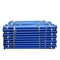 Soporte de Acero Ajustable Haihong para Columnas de Hormigón, Soporte Diagonal de Aluminio para Encofrado Post-Vaciado, Trípode de Acero para Columnas