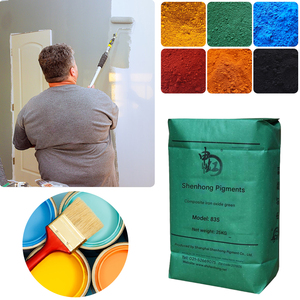 Polvo de pigmento cerámico sintético de óxido de hierro a bajo precio, <span class=keywords><strong>colores</strong></span> de tinte de hormigón <span class=keywords><strong>para</strong></span> <span class=keywords><strong>pintura</strong></span> de ladrillo de cemento - Product Image 4