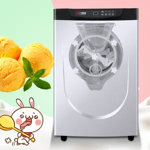 Máquina para hacer helados duros, congelador, comercial, portátil