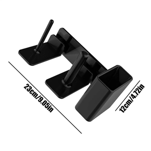LM LM25404 Organisateur de tasses classique 3-en-1, support de rangement latéral pour couvercles et pailles, accessoires pour mixeur à smoothies - Product Image 6