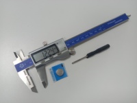Digital Vernier Caliper Stainless Steel LCD Electronic Micrometer 150 200 300mm Measuring Tool Precision Gauge Ruler