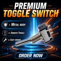 Mini interrupteur à bascule pour émetteur RC, pour Jumper T16 T18 FrSky X9D QX7 Flysky Spektrum DX8e
