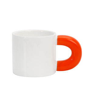 Tasse à café en céramique blanche à sublimation créative, tasse à eau, tasse à café, poignée épaisse, logo <span class=keywords><strong>personnalisé</strong></span>, photo, cadeau amusant pour un <span class=keywords><strong>anniversaire</strong></span> - Product Image 4