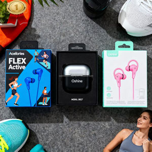 Cajas de Regalo de Papel Vacías 2025, Cajas Personalizadas para Auriculares, Empaque para Auriculares con Inserto de Papel, Fabricante de Cajas para Auriculares - Product Image 2