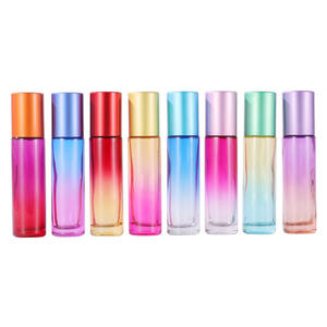 10 مللي تغليف عبوات مستحضرات التجميل الفارغة البسيطة زيت طبيعي الأسطوانة على زجاجات/10 مللي العين العطور الزجاج لفة على زجاجة - Product Image 5