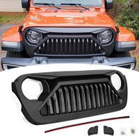 Spedking 2018 2019 2020 2021 4x4 accessoires tout-terrain grille de pare-chocs avant pour JEEP WRANGLER JL JT
