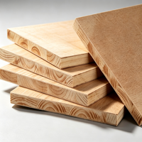 Contreplaqué fantaisie en bois massif recouvert de mélamine résistant à l'humidité de qualité E0, écologique, pour la décoration intérieure des appartements