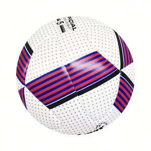 Ballon de football professionnel durable à 6 panneaux, taille 5, avec logo personnalisé pour l'entraînement et les matchs, pour adultes - Product Image 4