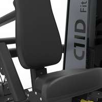 Machine de musculation commerciale pour la musculation, appareil de musculation double traction dorsale, équipement de gym pour l'entraînement