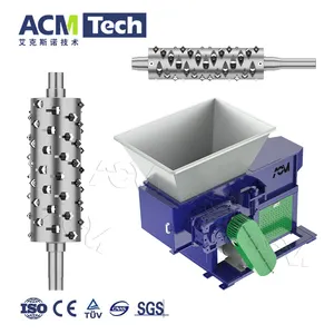 ACMTECH strapazierfähiger Kunststoffzerkleinerer Ein-Wellen-Schreddermaschine Recycling Kunststoff Holz Papier-Schreddermaschine