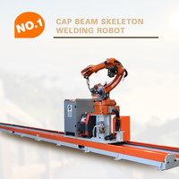 BRZZ Equipo de Revestimiento Láser de Fibra Nuevo, Robot de Soldadura con Simulación de Animación, Cap Beam Skeleton, 2000W, Capacidad de 12m