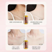 Gel douche parfumé aux herbes Oud Rose, huile essentielle, nourrissant, régulateur de sébum, longue durée, marque privée