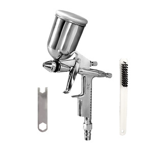 Pistola de Pulverización R2 de 100 ml con Alimentación por Gravedad, Boquilla de 0.3, 0.5, 0.8 y 1.0 mm, para Reparación de Cuero, Muebles y Automóviles - Product Image 5