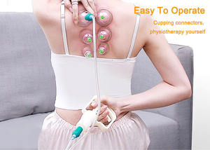 Ensemble de ventouses de massage en plastique AS jetables pour thérapie par ventouses, tailles 1 à 8, ventouses individuelles Hijama, vente en gros - Product Image 6