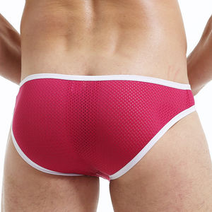 Vente flash : Sous-vêtements sexy respirants à taille basse <span class=keywords><strong>en</strong></span> tricot <span class=keywords><strong>pour</strong></span> hommes gays - Product Image 2