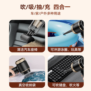 Aspiradora de Mano Inalámbrica Recargable de Alta Potencia, Portátil y Ligera, con Capacidad de Polvo de 0.3L, para Uso en Seco - Product Image 4