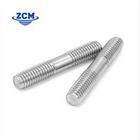 China ZChun Brand CE Certified 304/316 Stainless Steel Double End Stud Bolt | DIN975 Threaded Rod | Corrosion Resistant