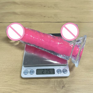 Новые светящиеся в темноте мягкие дилдо из ТПЭ для женщин, большие искусственные кристальные дилдо из ТПЭ, светящиеся в темноте - Product Image 4