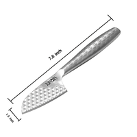 Ensemble de couteaux à fromage en acier inoxydable avec logo personnalisé, écologique, compatible lave-vaisselle, multifonctionnel, portable, durable, outils pour planche à fromage