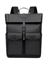 Sac à dos pour ordinateur portable résistant à l'eau avec logo personnalisé, plusieurs poches pour le bureau, les trajets domicile-travail et les voyages en plein air