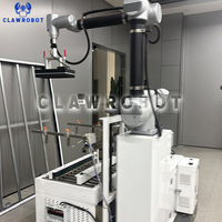 Machine robotisée 3-en-1 CLAWROBOT WSC-KZM-25 pour l'érection de caisses, l'emballage et la palettisation, moteur 220V/380V pour ligne de production d'usine intelligente
