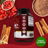 Berbérine 1200mg avec cannelle de Ceylan, sans OGM, sans gluten, complément alimentaire pour la beauté et le bien-être des femmes