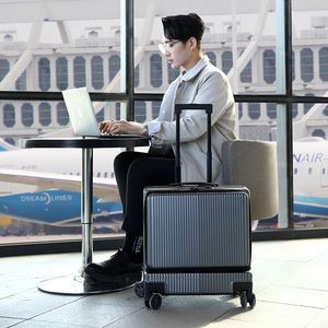 Lightweight Boarding <b>Suitcase</b> with Drop-resistant and Pressure-resistant Features Equipped with Silent Universal Wheels - Product Image 2