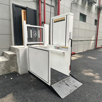 CE-Zertifizierte 300kg 1m 3m 5m Hubhöhe Hausaufzüge für den Außenbereich Rollstuhllift für Hausbarrierefreiheit