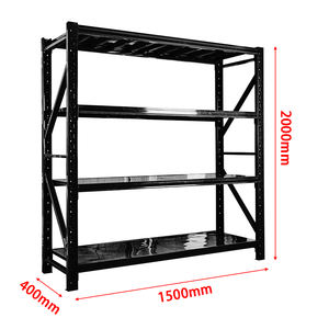 Étagère de rangement en acier léger en métal, étagère de stockage en acier léger, produit - Product Image 1