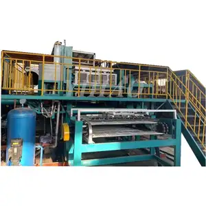 Full Automatic Egg Tray /egg Carton Making Machine With Automatic Hot Press Machine