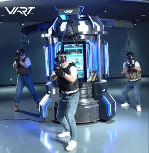 Pistola de realidade virtual vart 9d, simulador de tiro e caça virtual