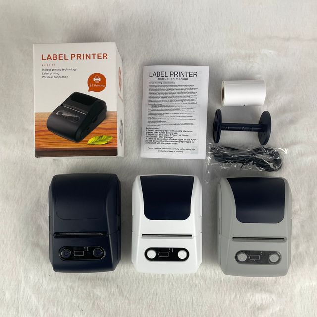 2-Inch Thermal Receipt Printer Label Maker High Printing Speed USB Interface 203DPI SDK Supported 1200mAh Battery 1-Year Stock