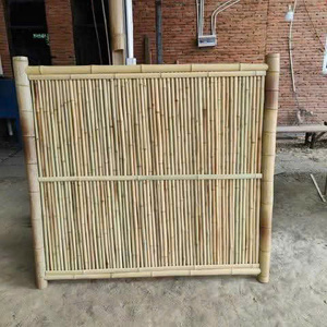 Paneles de Cerca de Bambú Premium para Jardín, Resistentes a la Intemperie, Barrera de Privacidad de Bambú para Exteriores, Decoración de Patio Trasero - Product Image 3