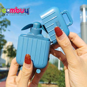 Mini ventilateurs portables électriques rechargeables de forme valise à bagages - Product Image 6