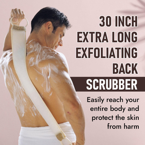 Exfoliating Bath Ramie Sponge Belt Shower Back Scrubbing Dead Skin Strap - Product Image 4