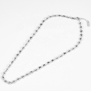 <strong>Fashion</strong> Hop Statement Pig Nose Chain 18k Gold Plated Stainless Steel Hollow <strong>Choker</strong> Necklace for Women Men - Product Image 3