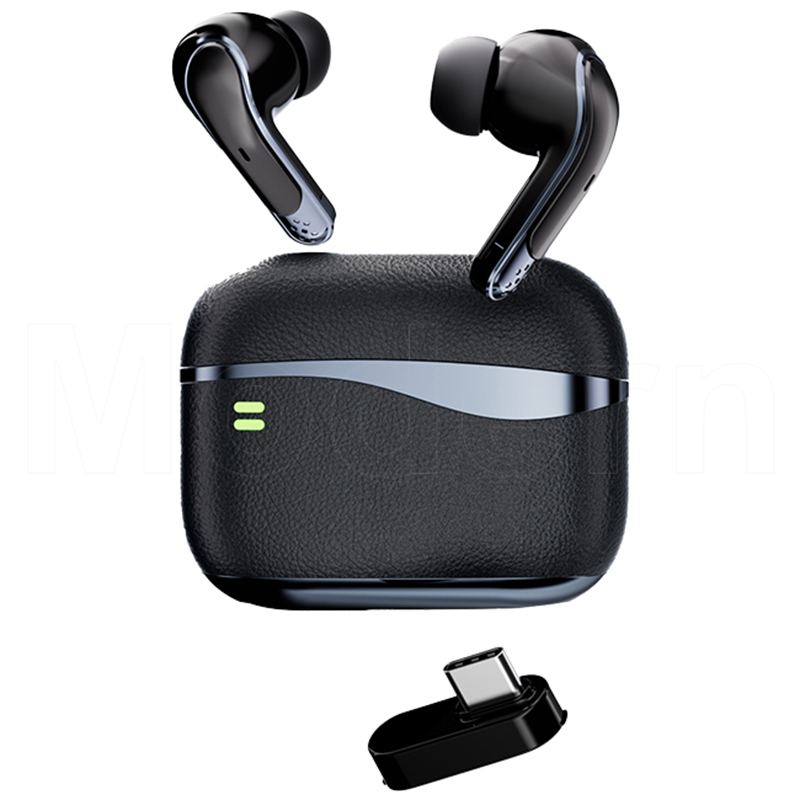 Ultra-<strong>Low</strong> <strong>Latency</strong> 2.4G <strong>Wireless</strong> Earphones 25ms Mode with TYPE-C Receiver and LED JL In-Ear Gaming <strong>Headphones</strong>
